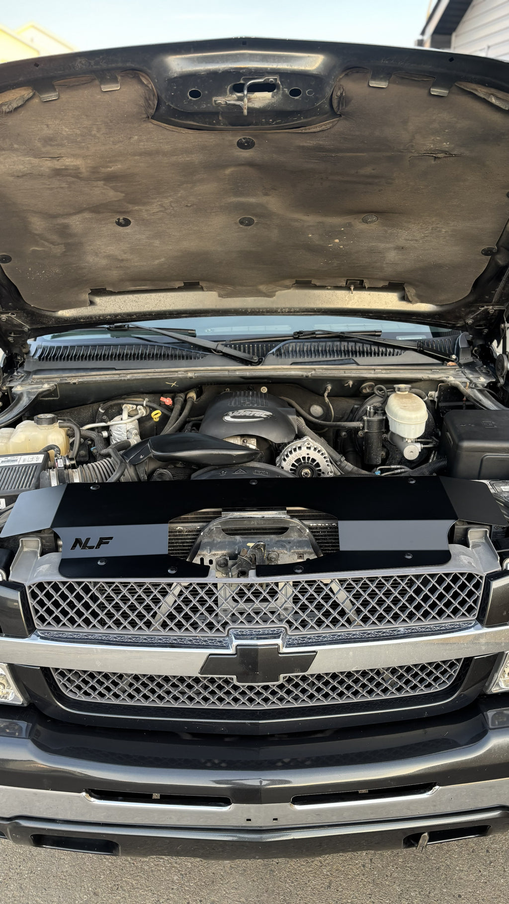 03-07 Chevy Rad Support Cover